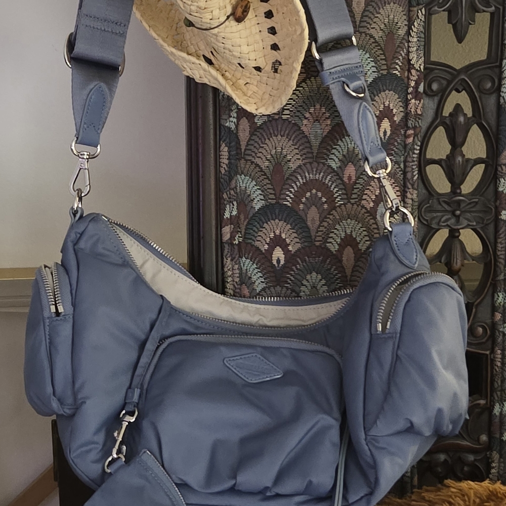 MZ Wallace Blue Crossbody Bag